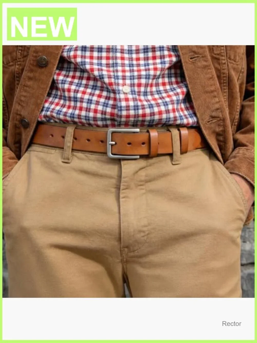 Full Grain Leather Belt Heavy Duty Work Casual Belt for Jeans